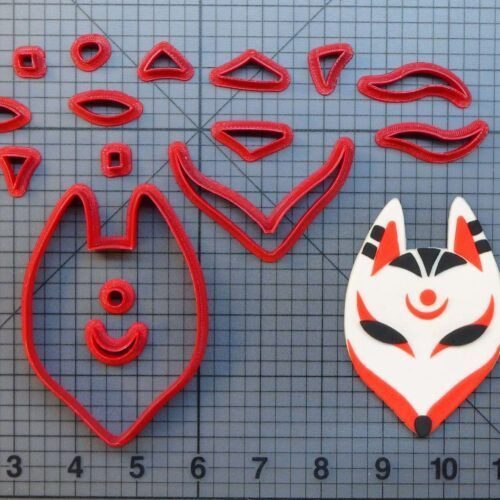 Kitsune 266-950 Cookie Cutter Set