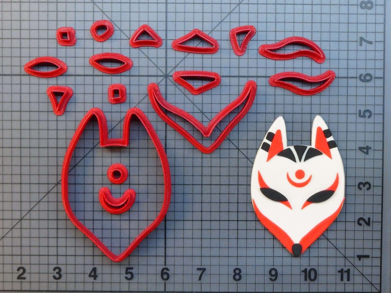 Kitsune 266-950 Cookie Cutter Set