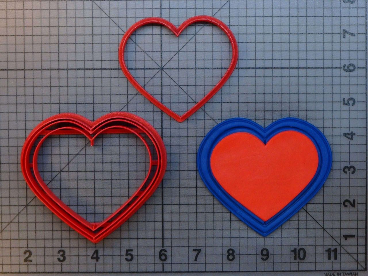 Legend of Zelda - Heart Container 266-A474 Cookie Cutter Set