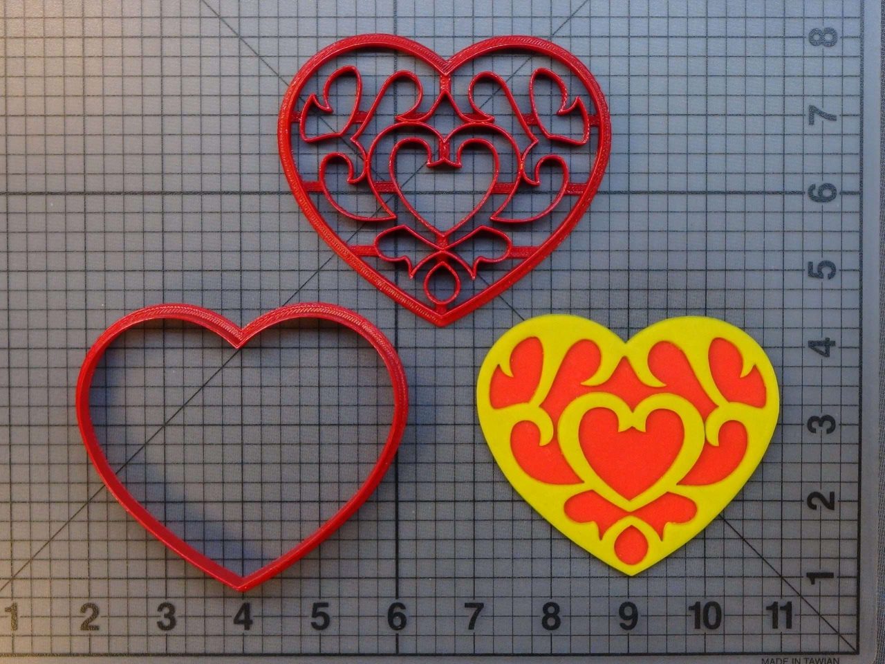 Legend of Zelda - Heart Container 266-A475 Cookie Cutter Set