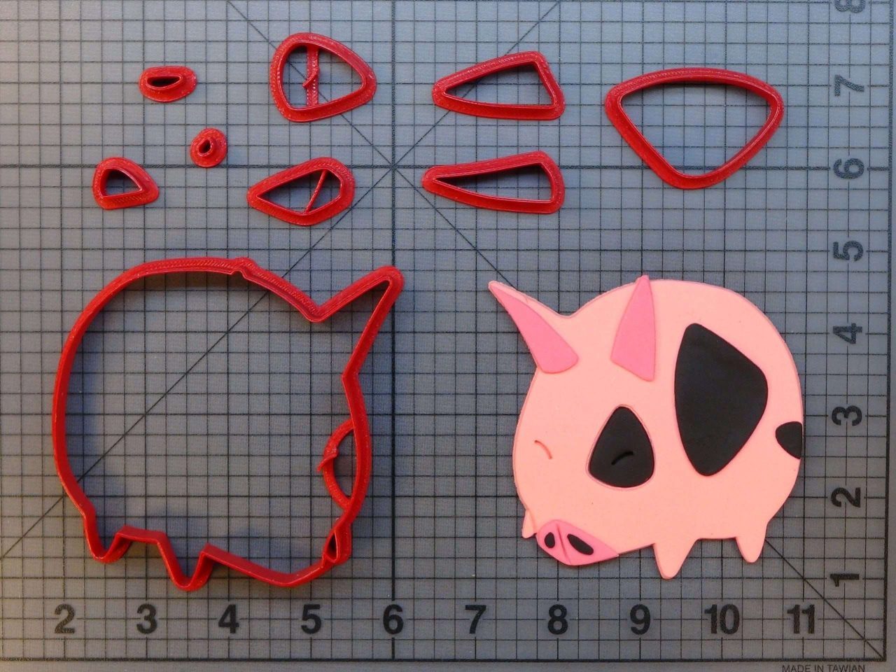 Legend of Zelda Wind Waker - Pig 266-A403 Cookie Cutter Set