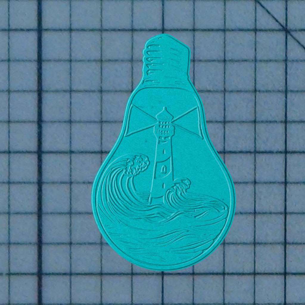 Light House in a Light Bulb 227-361 Cookie Cutter and Stamp - Image 3