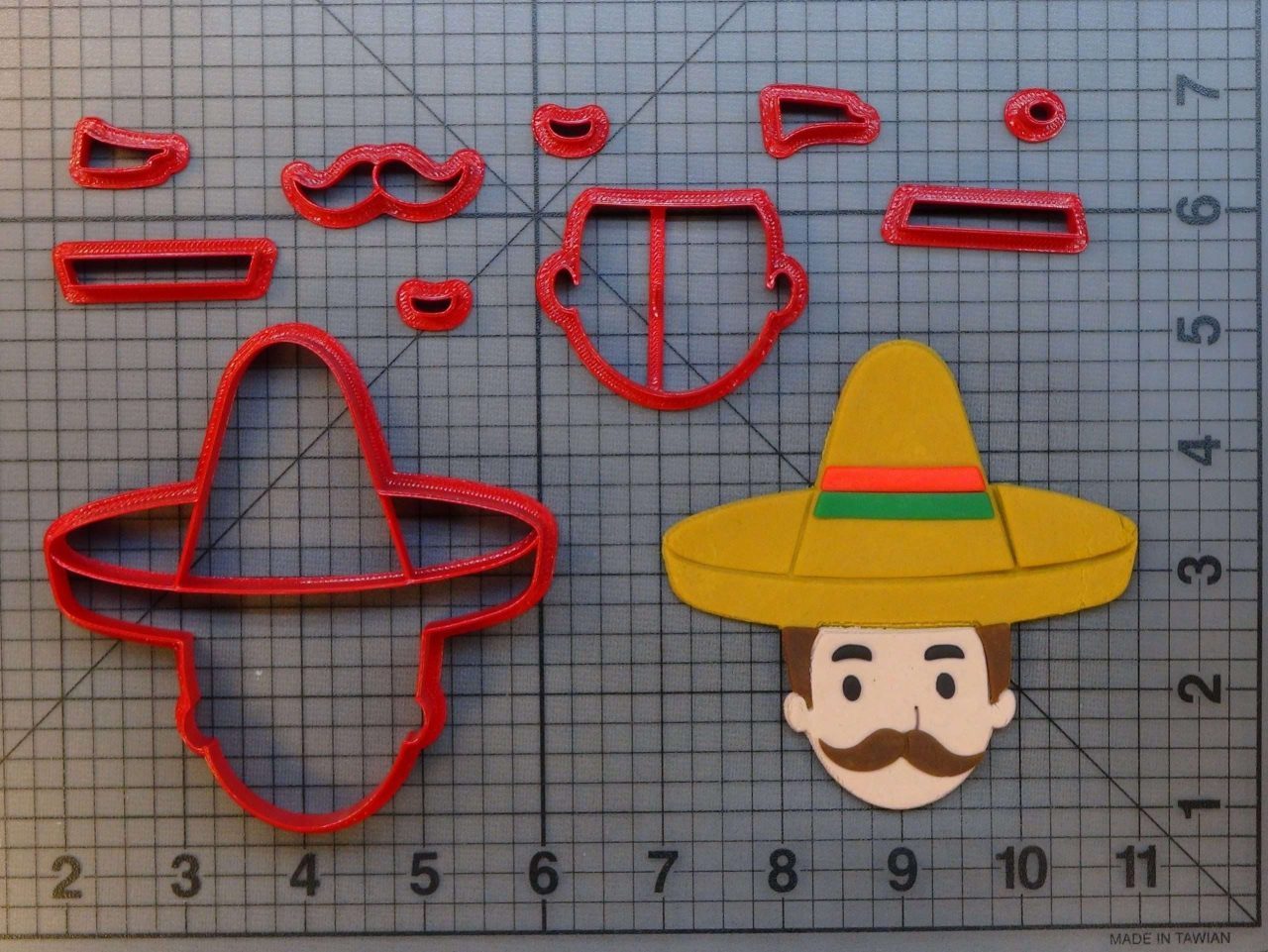 Mariachi 266-A373 Cookie Cutter Set