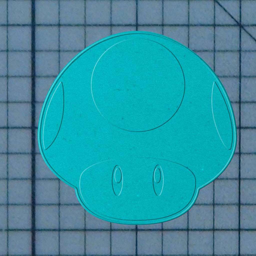 Mario - Toad 227-279 Cookie Cutter and Stamp