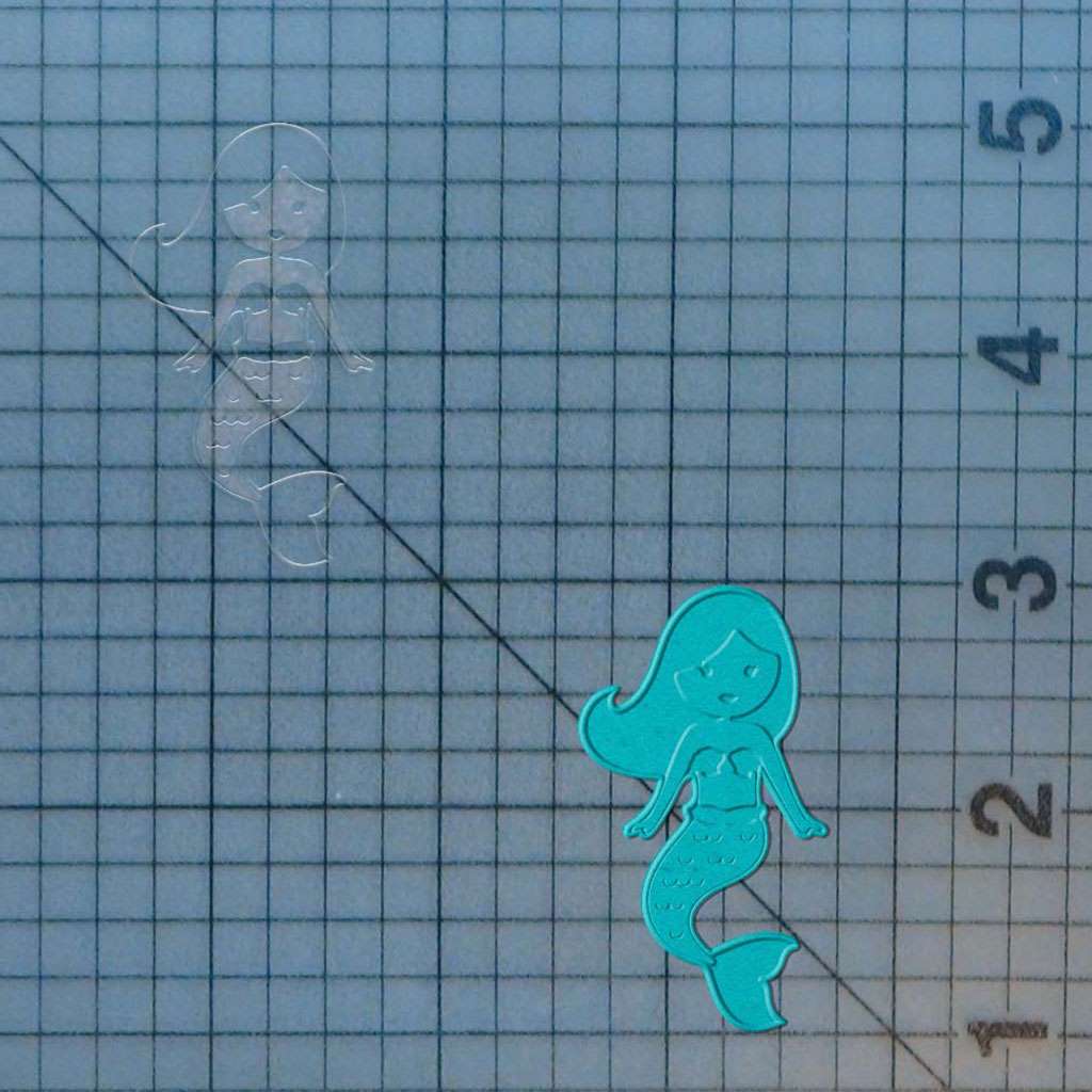 Mermaid 227-356 Cookie Cutter and Stamp