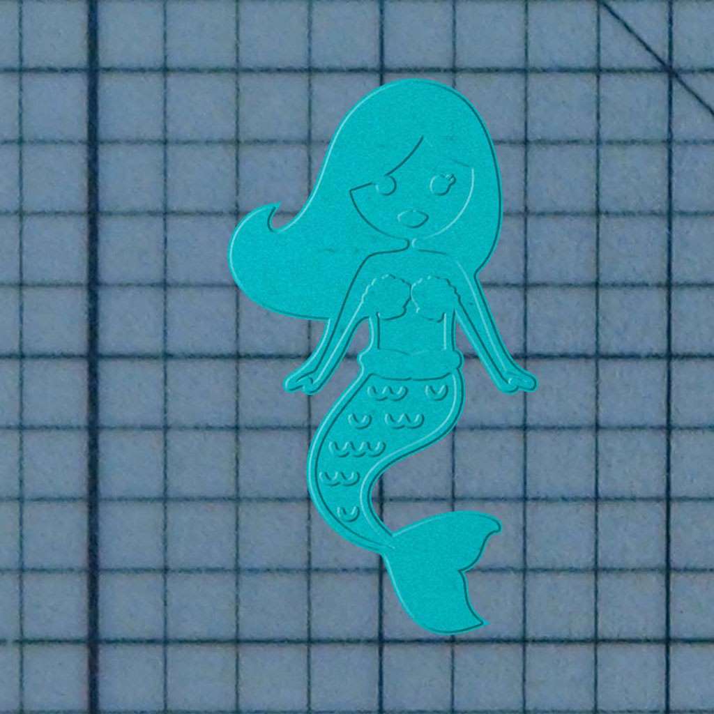 Mermaid 227-356 Cookie Cutter and Stamp - Image 3