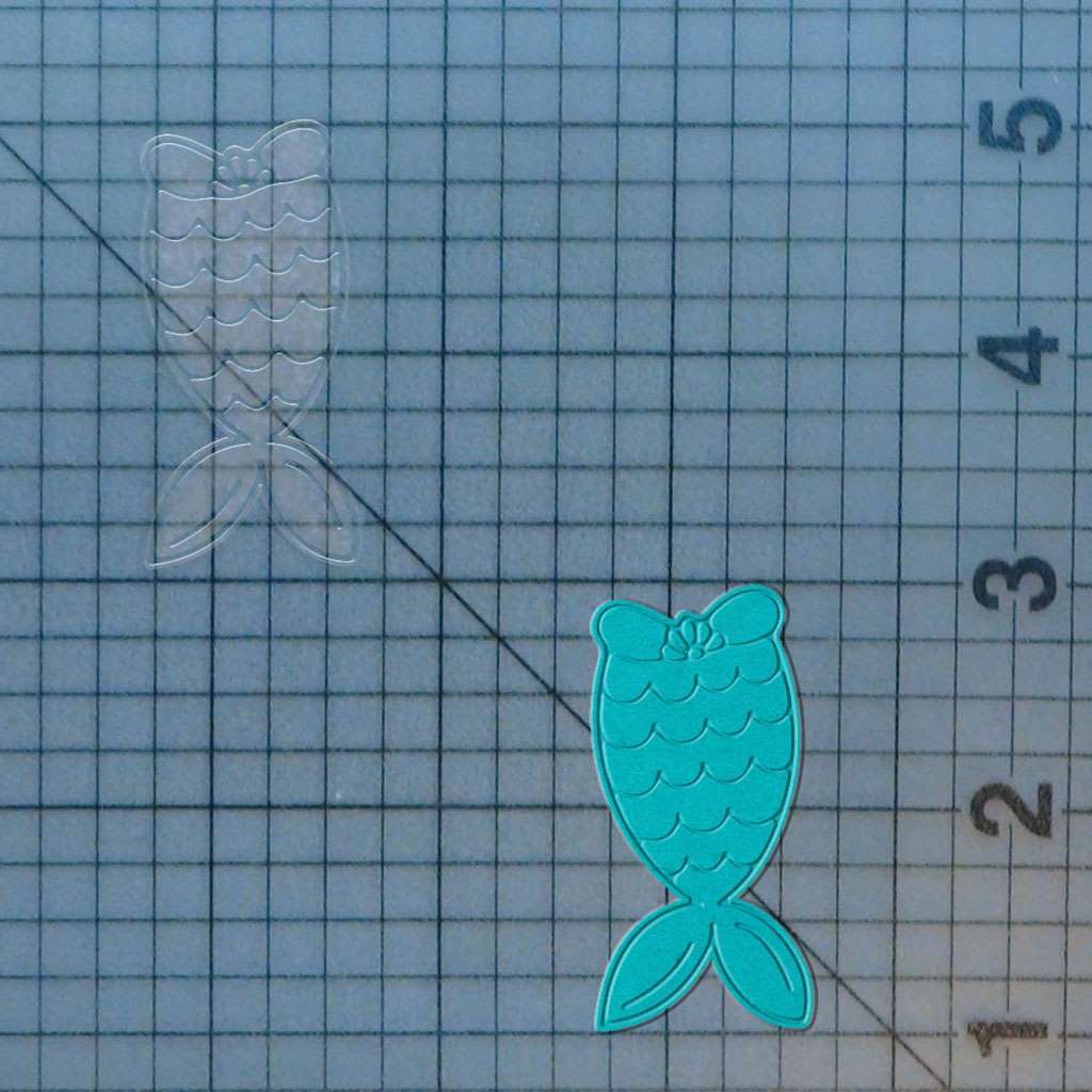 Mermaid Tail 227-505 Cookie Cutter and Stamp
