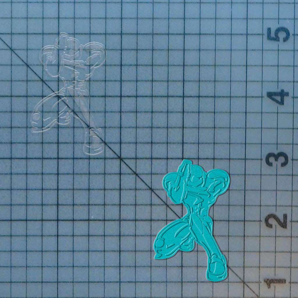 Metroid Prime - Samus 227-512 Cookie Cutter and Stamp - Image 2
