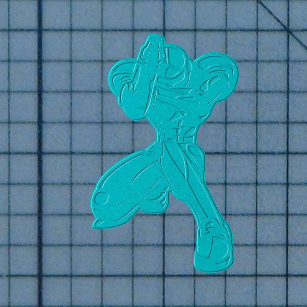 Metroid Prime - Samus 227-512 Cookie Cutter and Stamp - Image 3