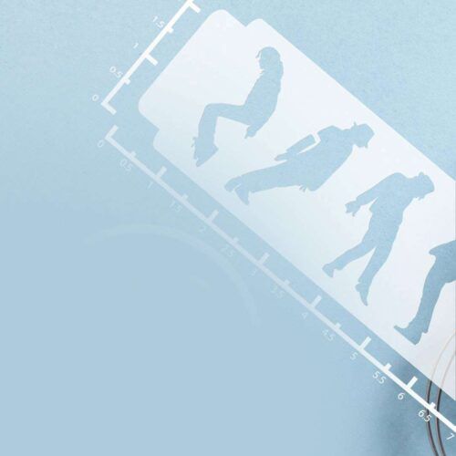 Michael Jackson 783-A031 Stencil Strip