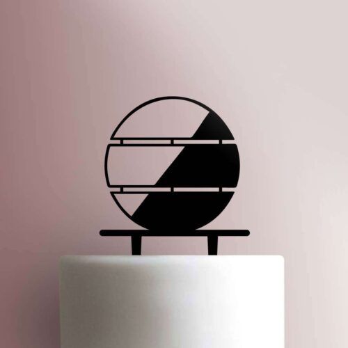 Minimalist Circle 225-498 Cake Topper
