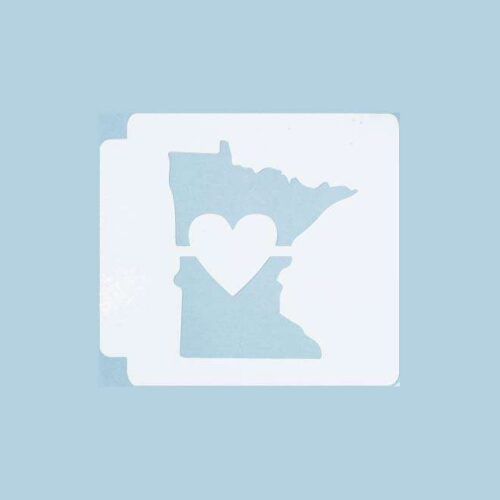 Minnesota State Love 783-A344 Stencil