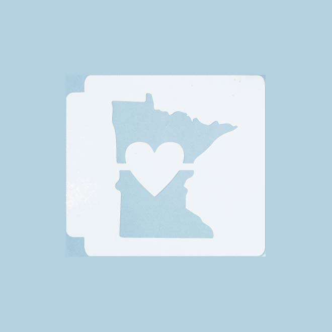 Minnesota State Love 783-A344 Stencil