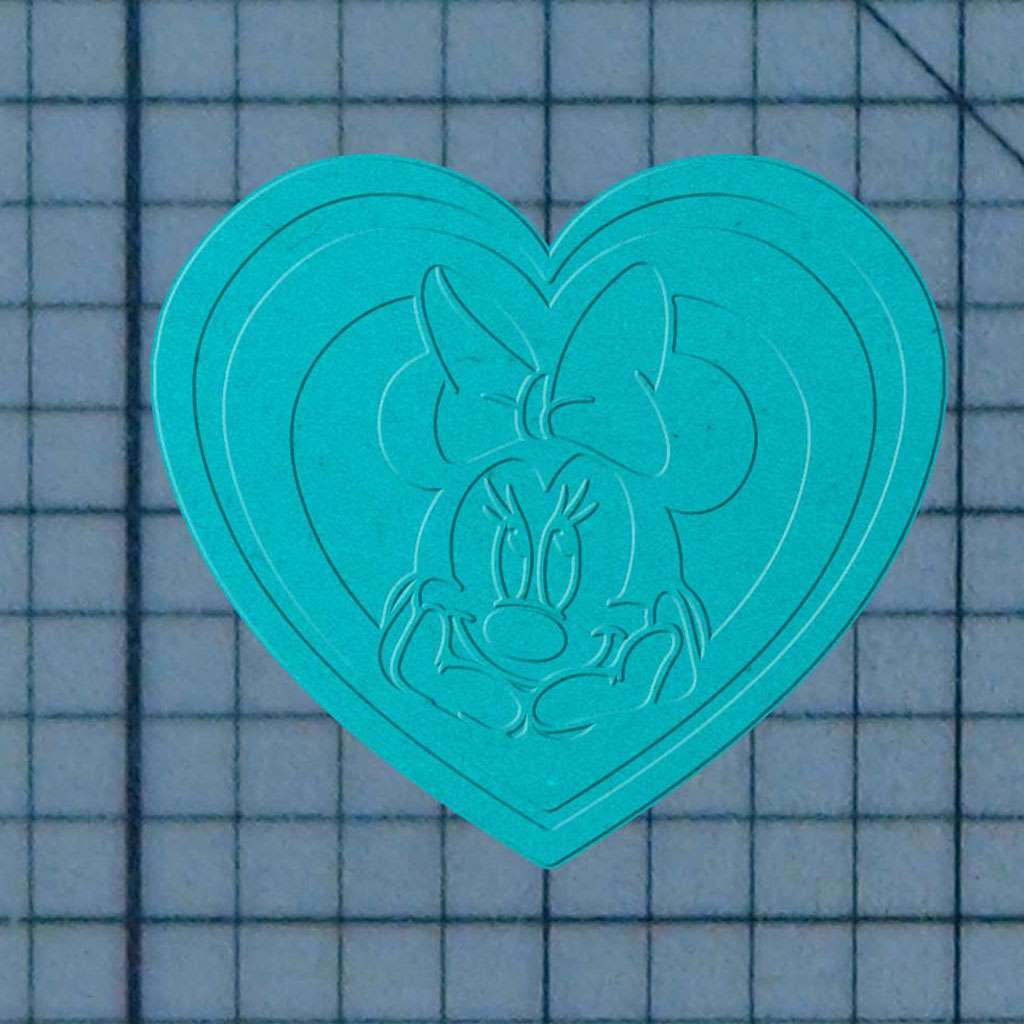 Minnie Mouse Heart 227-286 Cookie Cutter and Stamp - Image 3
