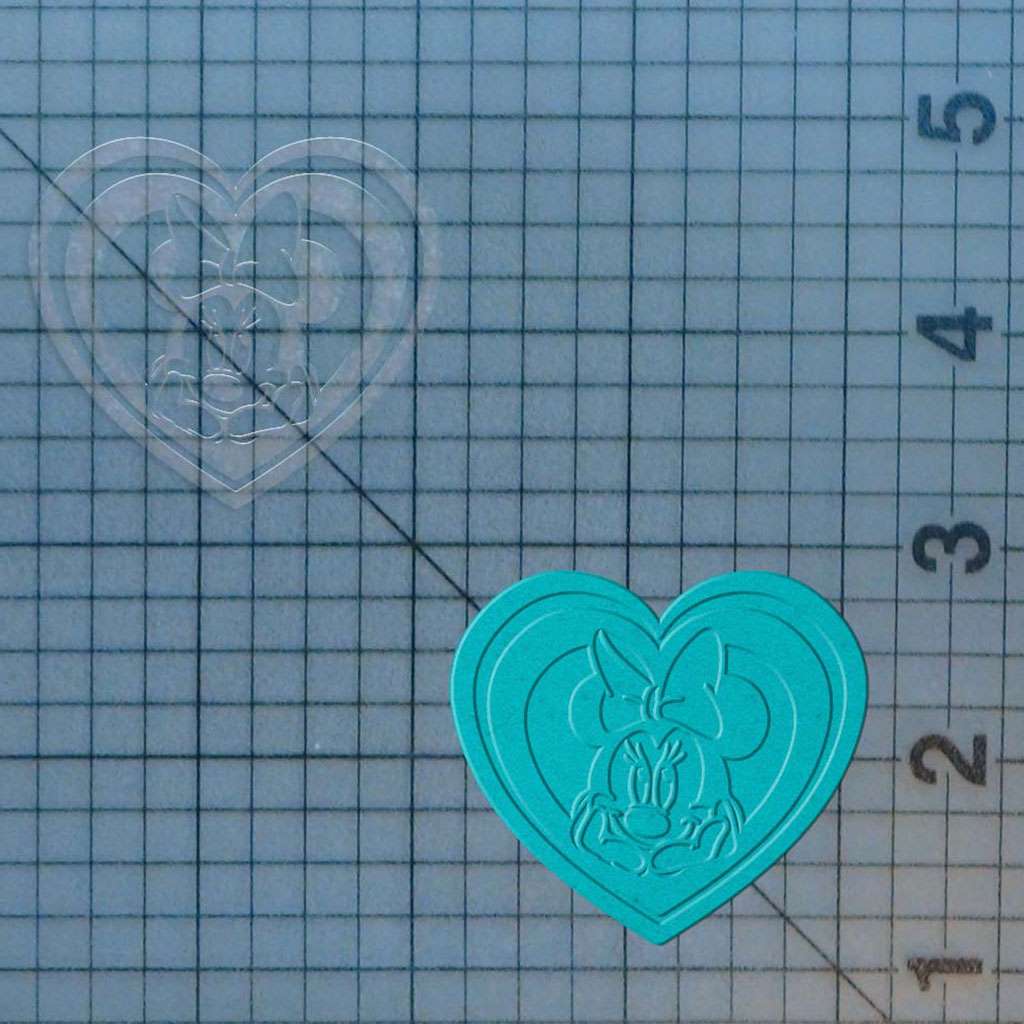 Minnie Mouse Heart 227-286 Cookie Cutter and Stamp - Image 4