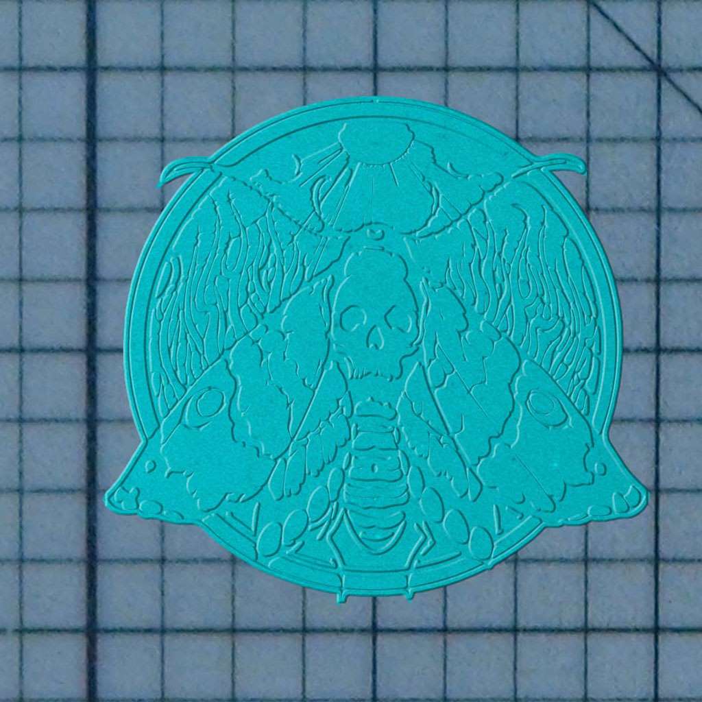 Moth 227-329 Cookie Cutter and Stamp