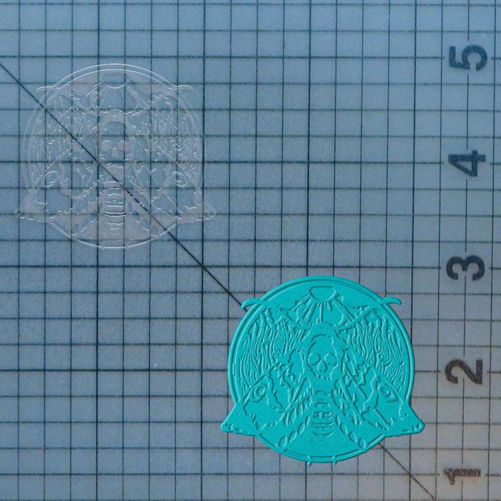 Moth 227-329 Cookie Cutter and Stamp