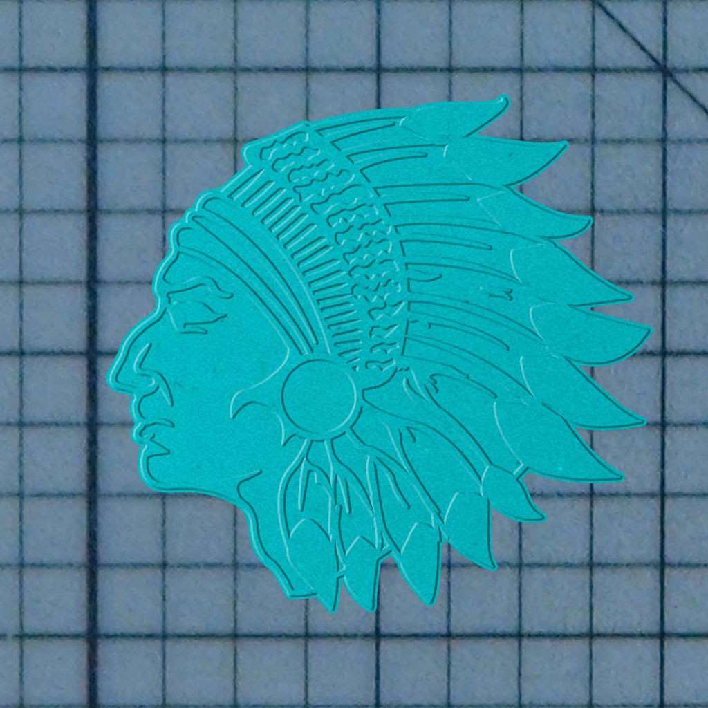 Native American 227-124 Cookie Cutter and Acrylic Stamp - Image 3