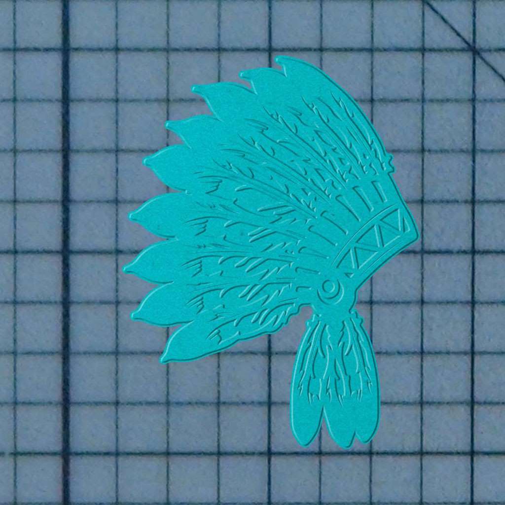 Native American Headdress 227-470 Cookie Cutter and Stamp - Image 3