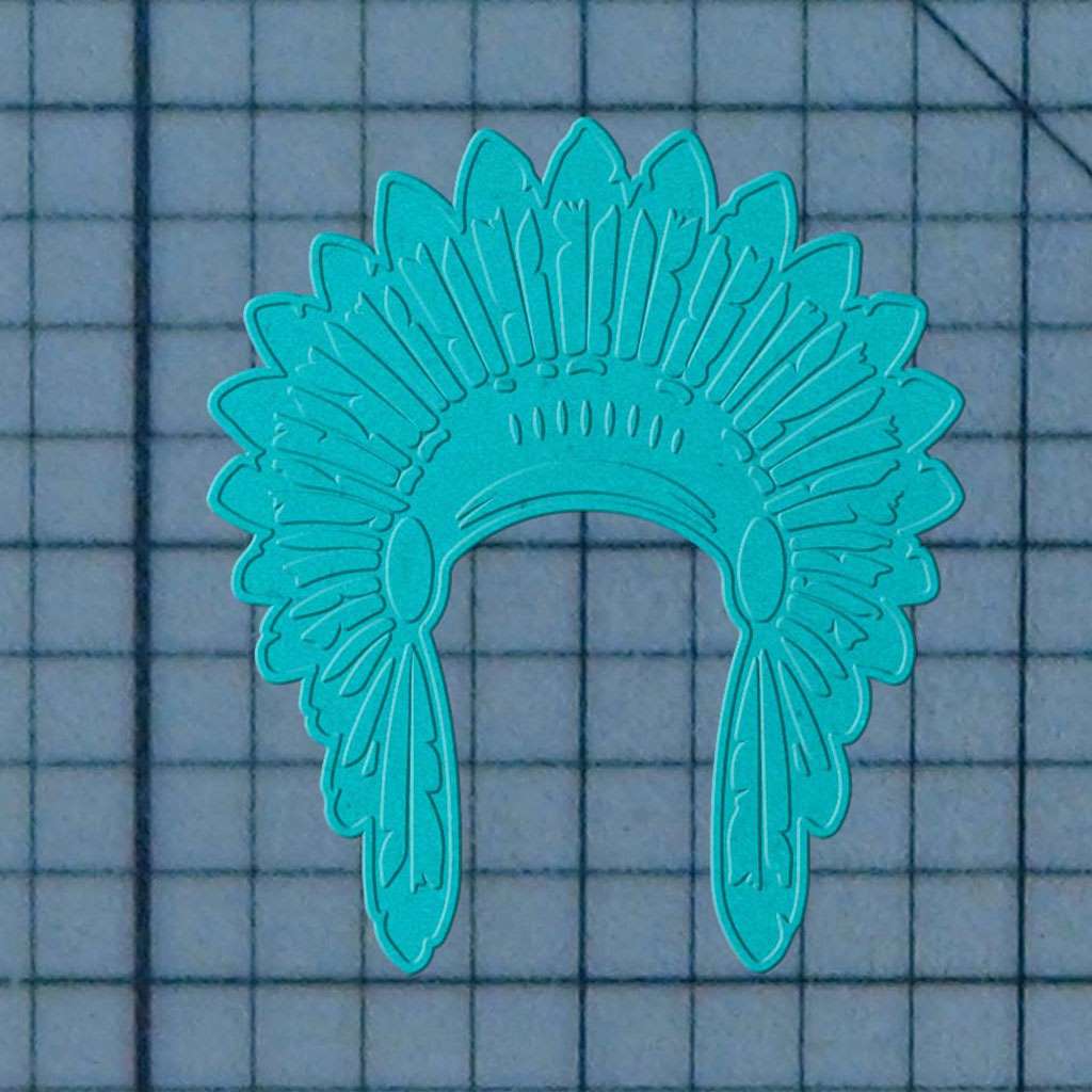 Native American Headdress 227-471 Cookie Cutter and Stamp