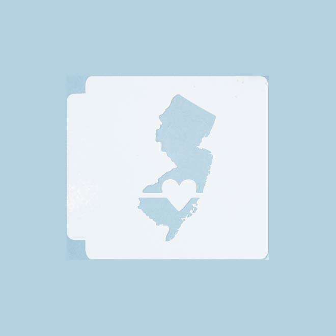 New Jersey State Love 783-A351 Stencil