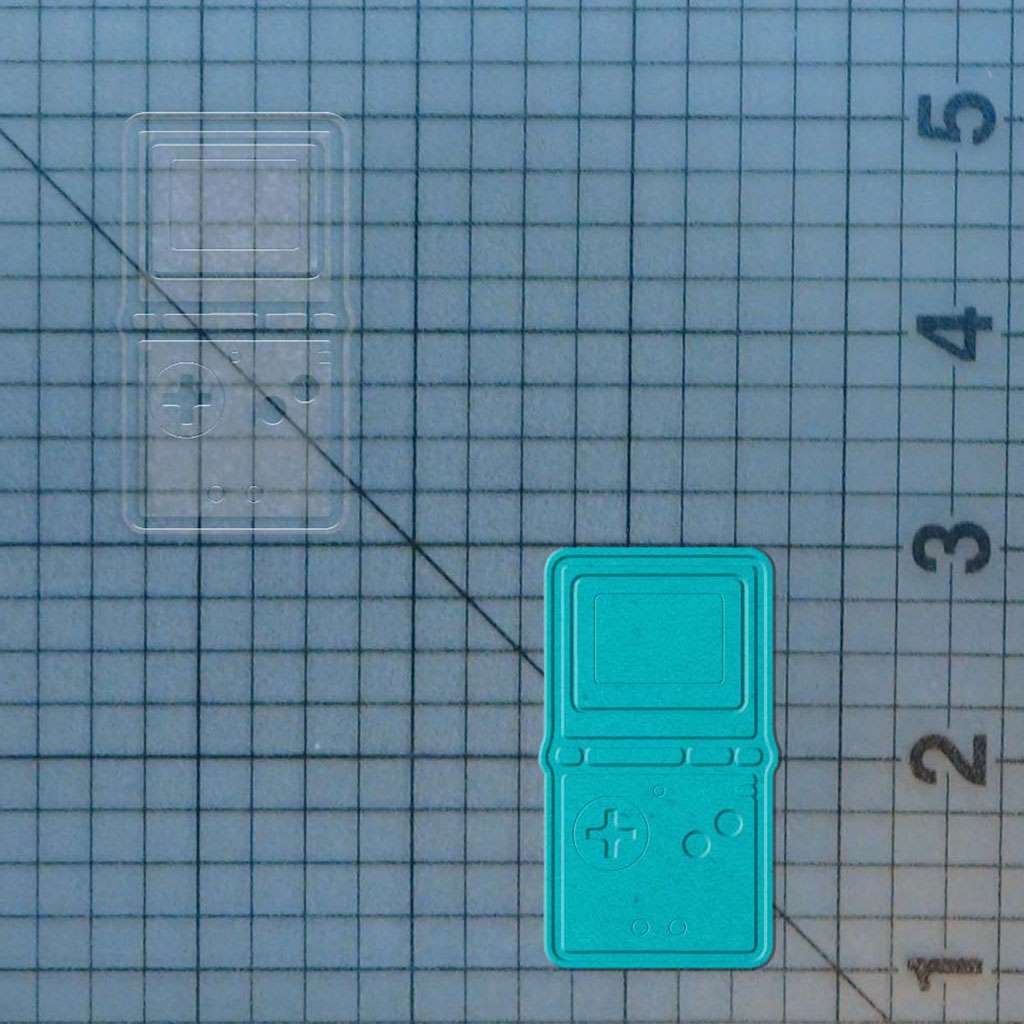 Nintendo Gameboy Advance SP 227-487 Cookie Cutter and Stamp - Image 2