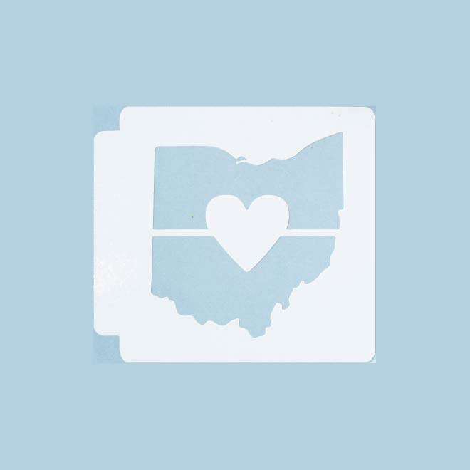 Ohio State Love 783-A356 Stencil