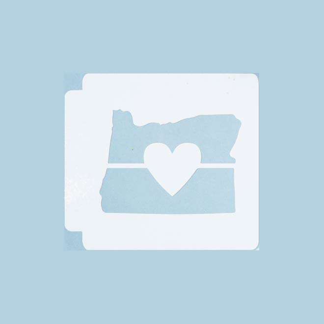 Oregon State Love 783-A358 Stencil