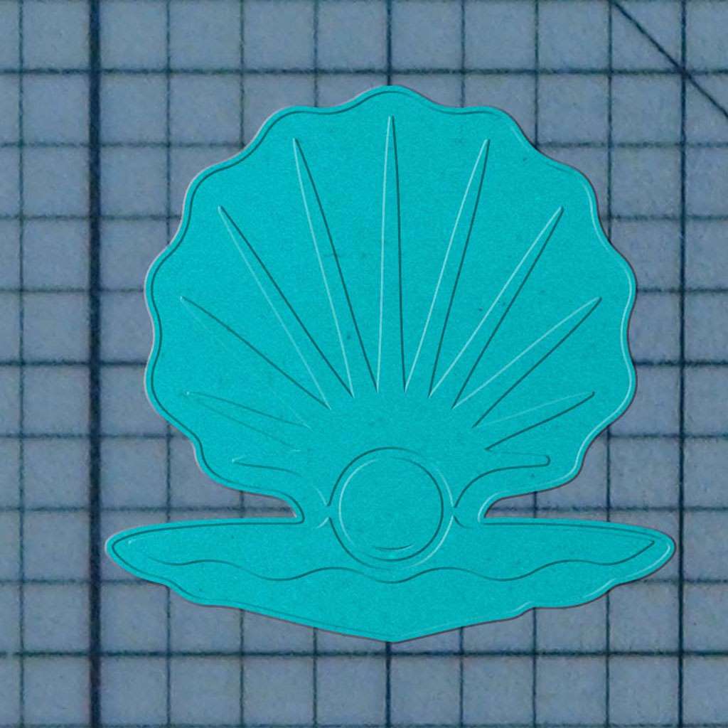 Oyster Pearl 227-425 Cookie Cutter and Stamp