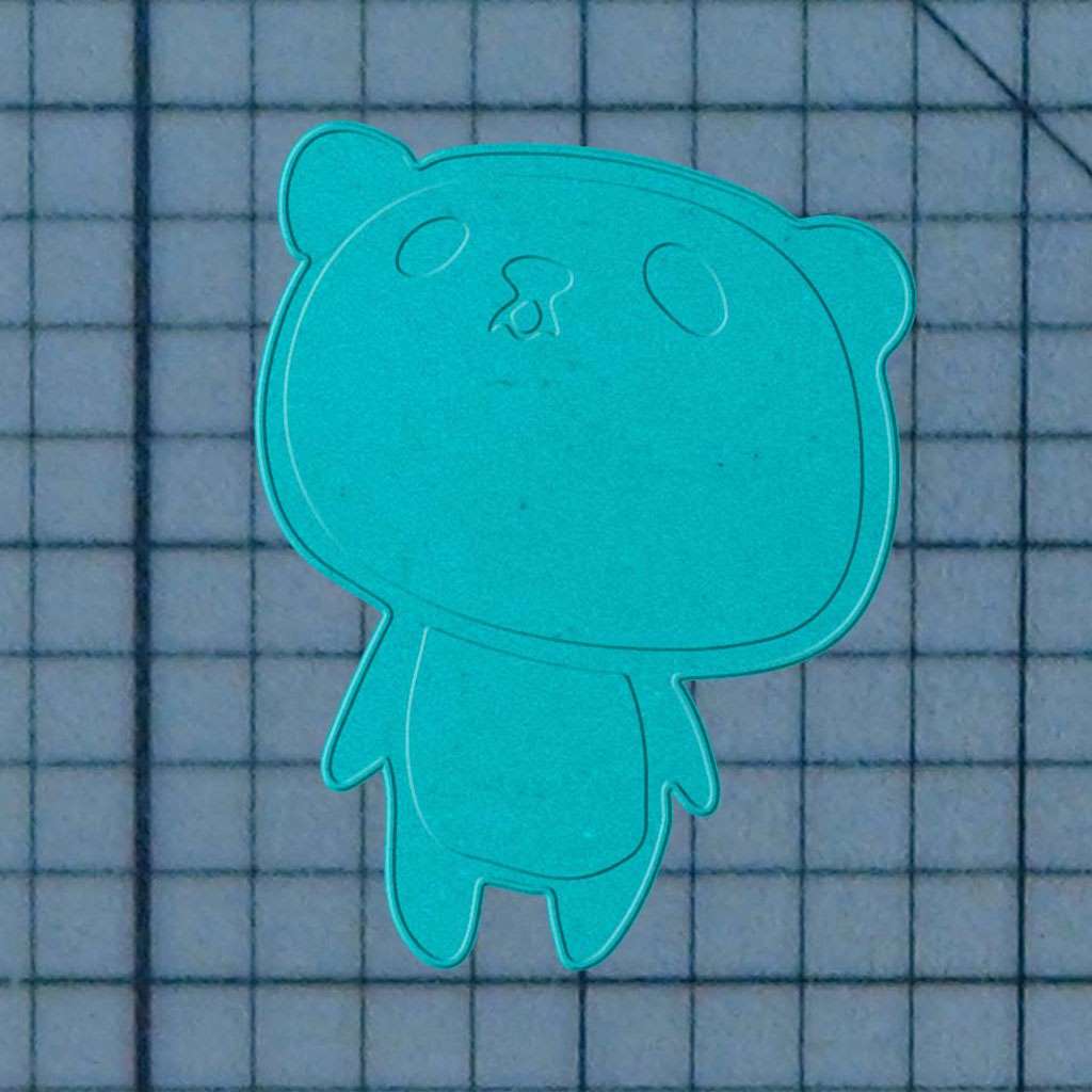 Panda 227-268 Cookie Cutter and Stamp
