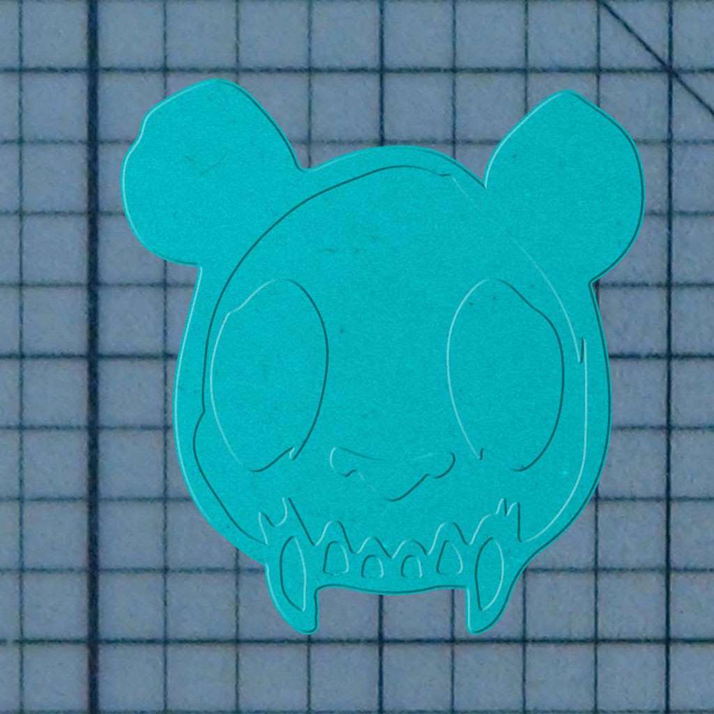 Panda Skull 227-269 Cookie Cutter and Stamp - Image 3