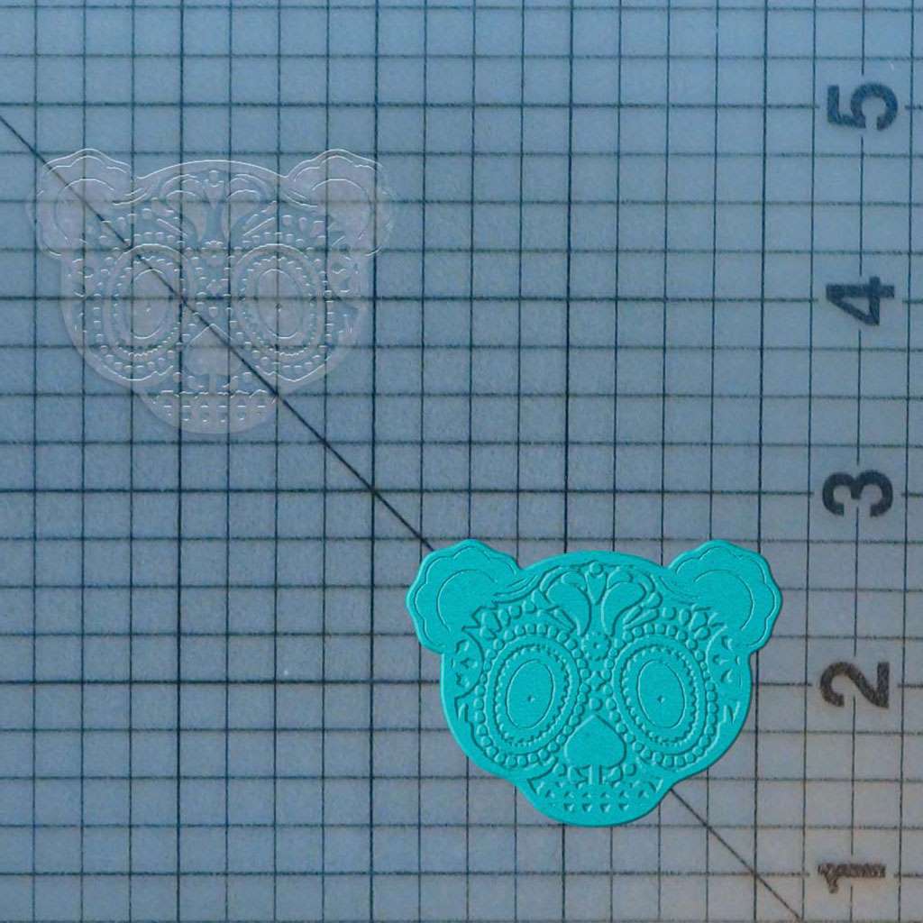Panda Sugar Skull 227-349 Cookie Cutter and Stamp - Image 4