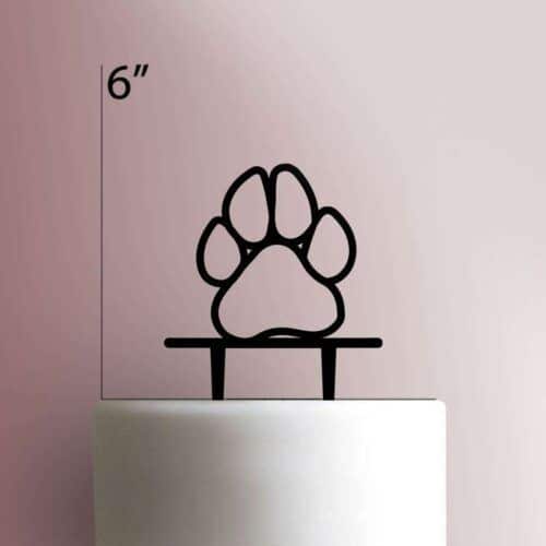 Paw Print 225-510 Cake Topper