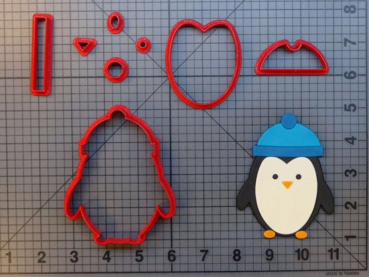 Penguin 266-A454 Cookie Cutter Set
