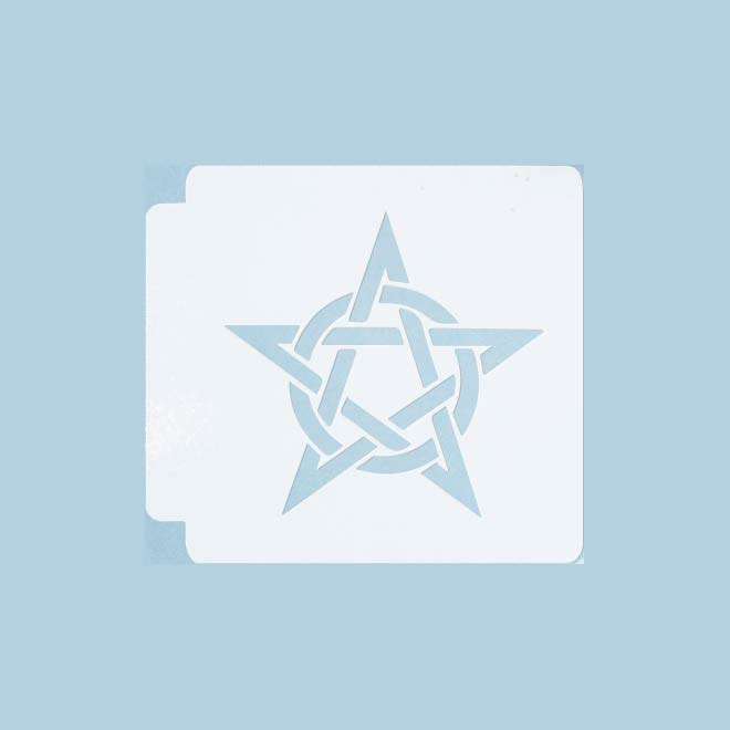 Pentagram Knot 783-A029 Stencil