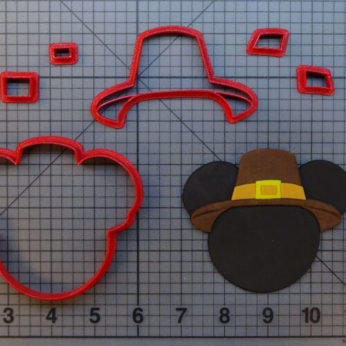 Pilgrim Mickey 266-A419 Cookie Cutter Set
