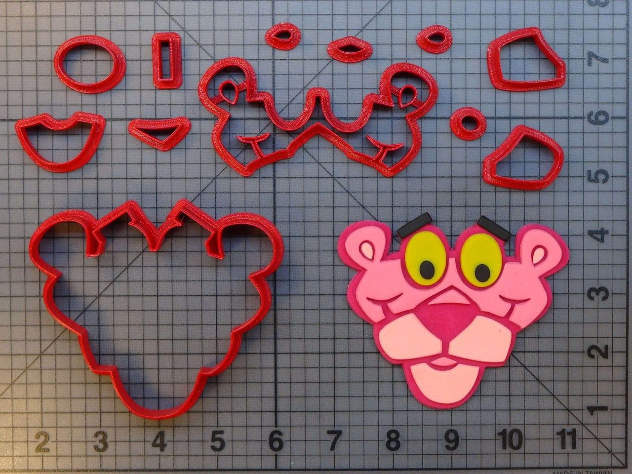 Pink Panther 266-A437 Cookie Cutter Set