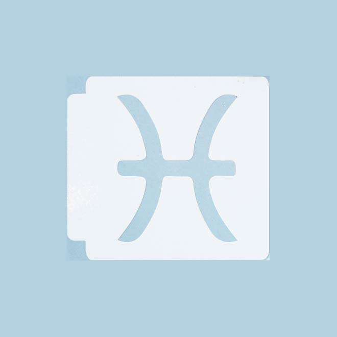 Pisces Zodiac 783-A171 Stencil