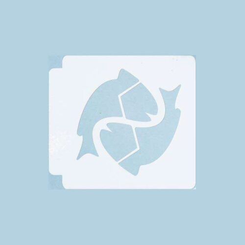 Pisces Zodiac 783-A177 Stencil