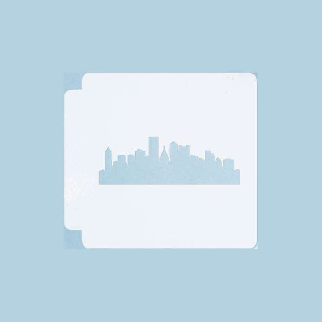 Pittsburgh Skyline 783-A376 Stencil