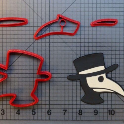 Plague Doctor 266-A456 Cookie Cutter Set
