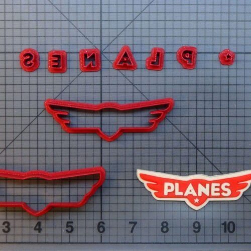 Planes Logo 266-A423 Cookie Cutter Set