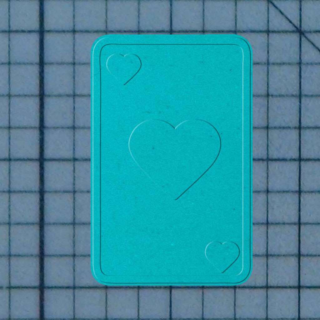 Playing Card - Heart 227-461 Cookie Cutter and Stamp - Image 3