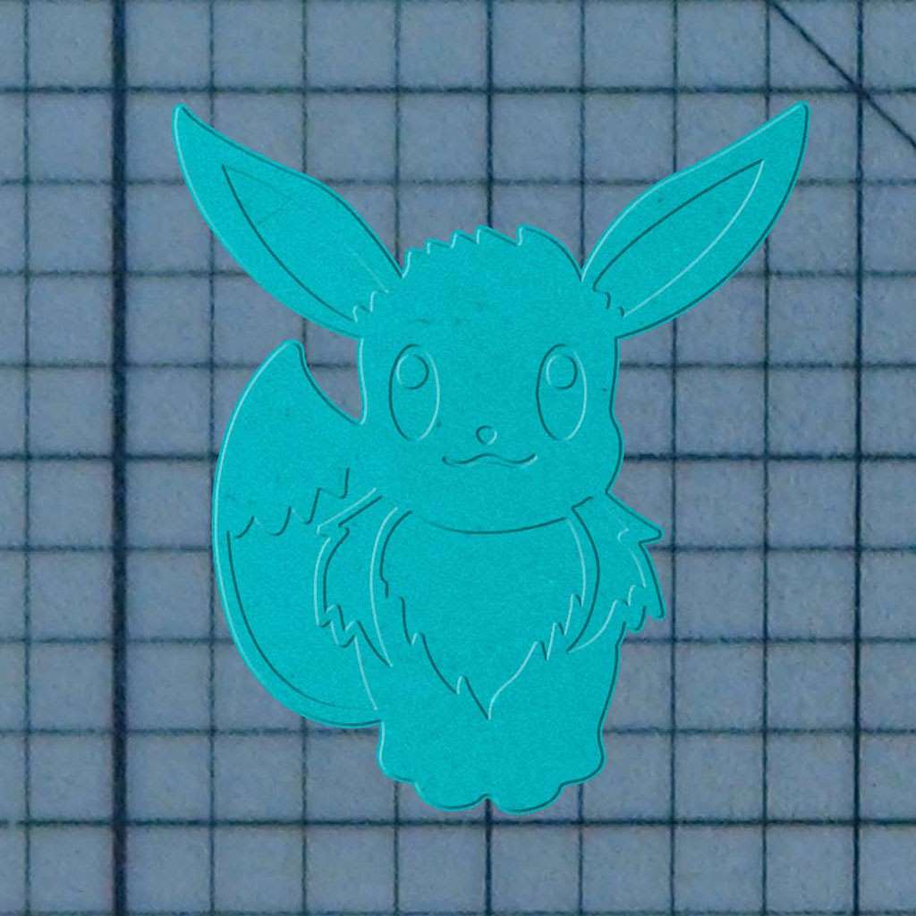 Pokemon - Eevee 227-300 Cookie Cutter and Stamp
