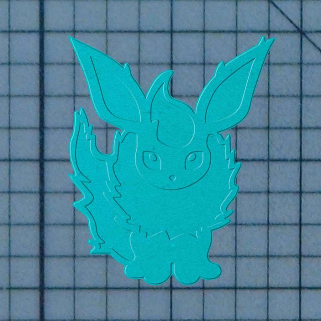 Pokemon - Flareon 227-302 Cookie Cutter and Stamp