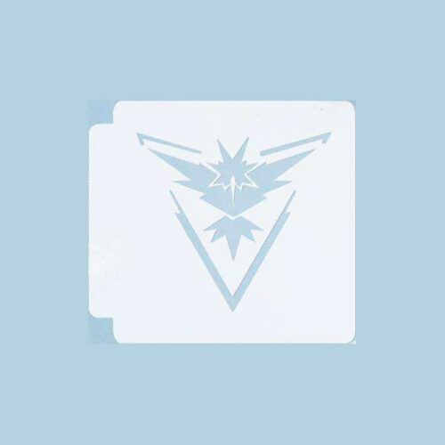 Pokemon Go - Team Instinct 783-978 Stencil