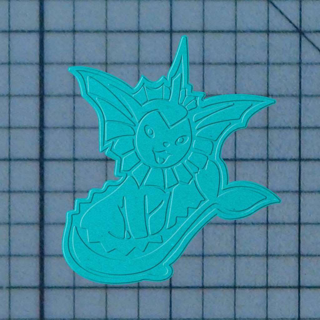 Pokemon - Vaporeon 227-301 Cookie Cutter and Stamp