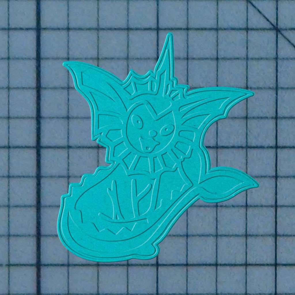 Pokemon - Vaporeon 227-301 Cookie Cutter and Stamp - Image 3