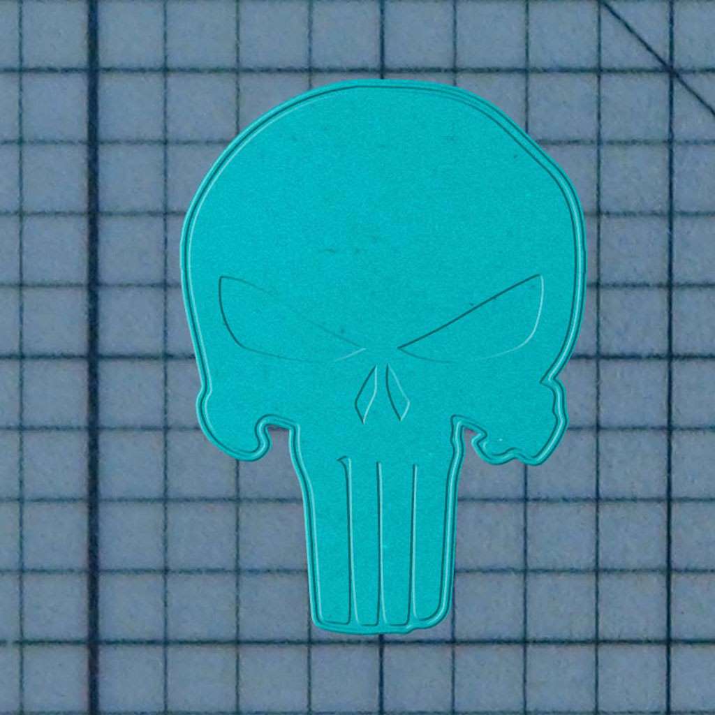 Punisher Skull 227-295 Cookie Cutter and Stamp