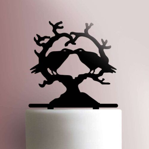 Raven Heart 225-234 Cake Topper